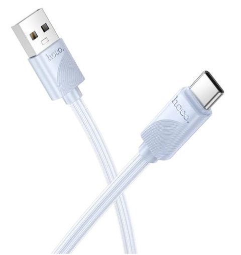 Cablu Date si Incarcare USB-A - USB type C HOCO X114, 18W, 1m, Albastru