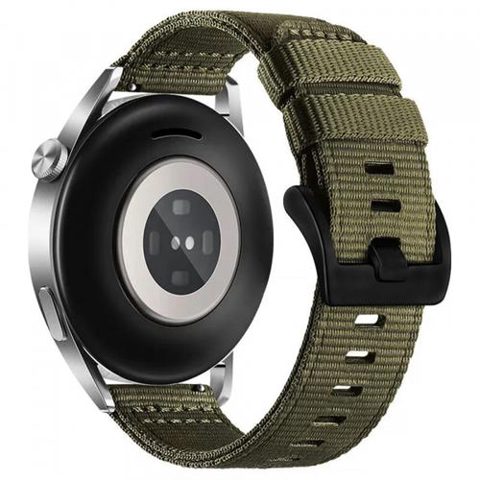 Curea Techsuit W070 pentru Samsung Galaxy Watch / Huawei Watch Series, 20mm, Verde
