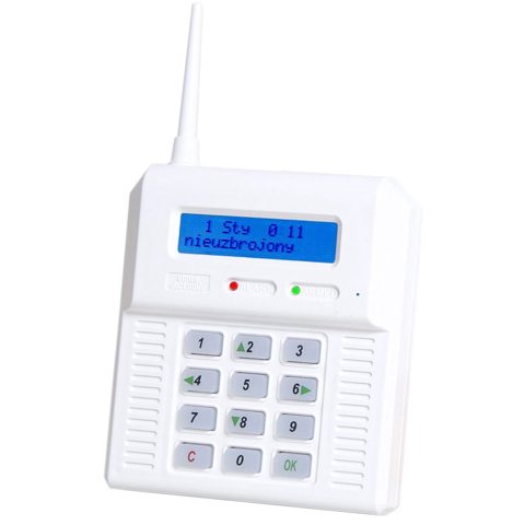 Centrala alarma wireless cu modul GSM incorporat Elmes CB32GN 256 evenimente memorate, 32 zone wireless