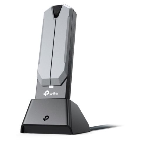 Adaptor USB WiFi 7, TP-Link, Archer BE6500, Tri-Band cu antene, High Gain ARCHER TBE400UH