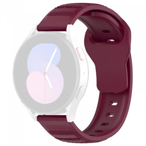 Curea Techsuit W050 pentru Huawei Watch / Xiaomi Watch Series, 22mm, Visiniu