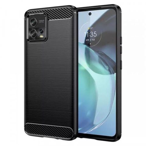 Husa pentru Motorola Moto G72, Techsuit, Carbon, Neagra