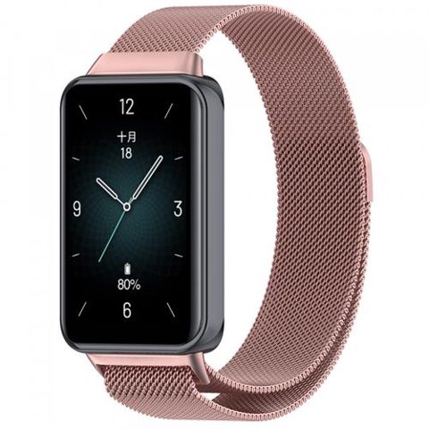 Curea Techsuit W009 pentru Honor Band 9 (Roz)