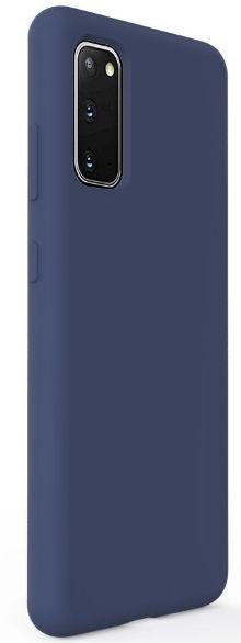 Protectie spate Lemontti LEMCLSS20DB pentru Samsung Galaxy S20 (Albastru inchis)