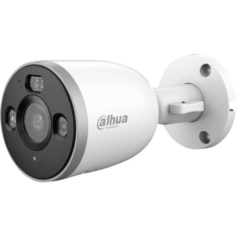 Camera Wi-Fi 6 Dahua IPC-F5D-PV-0360B, 5MP, lentila 3.6, IR + lumina alba 30m, microfon, difuzor, alarma, IP67