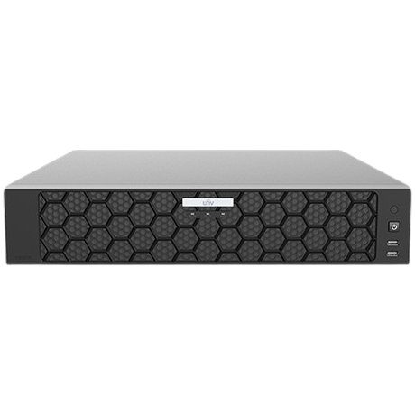 NVR 32 canale Uniview NVR508-32E-IQ, 16MP, 2xHDMI 4K, 2xVGA, Analiza video, Alarma I/O