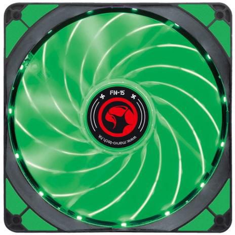 Ventilator Marvo FN-15, Iluminare LED (Verde)