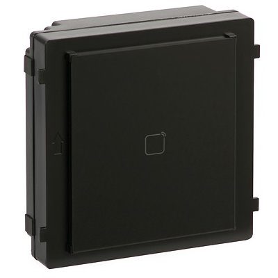 Modul cititor de card EM pentru videointerfon modular Hikvision DS-KD-E;deschidere usi cu card acces EM 125 KHz (cardurile nu