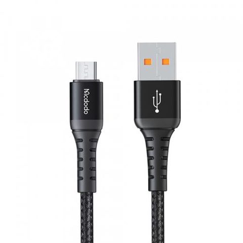 Cablu Date/Incarcare McDodo CA-2281, USB-A - microUSB, 18W, 1m (Negru)