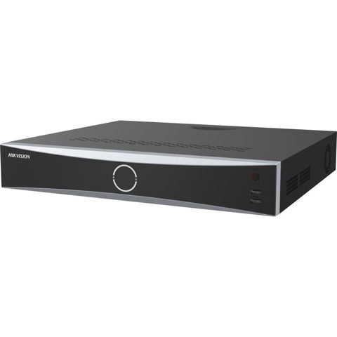 NVR 16 canale AcuSeek Hikvision DS-7716NXI-I4/VPRO, 4K, 256 Mbps, recunoastere faciala, AcuSearch, ANPR, people counting