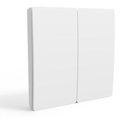Intrerupator dublu wireless cu revenire actionat pe energie cinetica Rovo ES2254