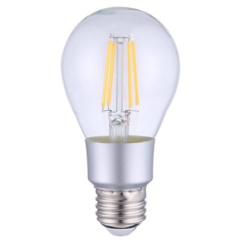 Bec inteligent Shelly Vintage A60, Dimmer, Wi-Fi, E27, 7W, 750 LM, control aplicatie, Amazon Alexa si Google Assistant 3800235262092