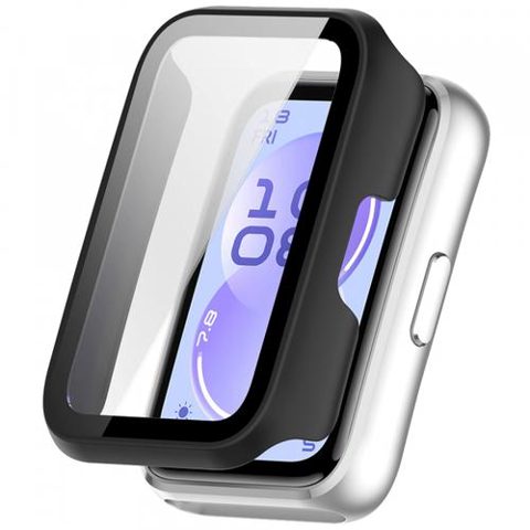 Husa Techsuit Defense360 Pro pentru Huawei Band 11, Neagra
