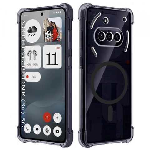 Husa MagSafe pentru Nothing Phone (3a), Techsuit, Shockproof Clear