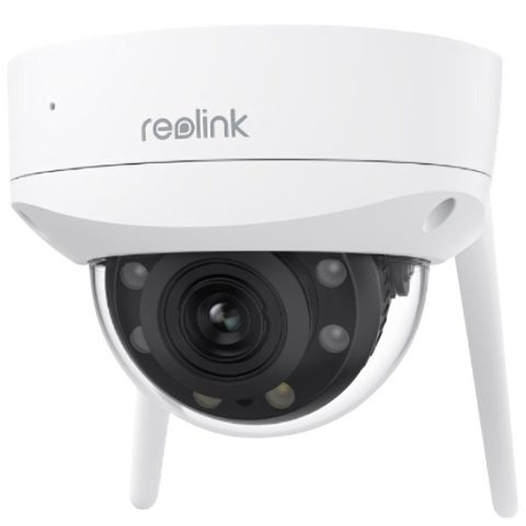 Camera supraveghere Dome wireless Wi-Fi 6 Reolink FullColor W437, 4K, Lumina alba / IR 30m, 2.7-13.5 mm, microfon si difuzor, slot card, vizualizare d