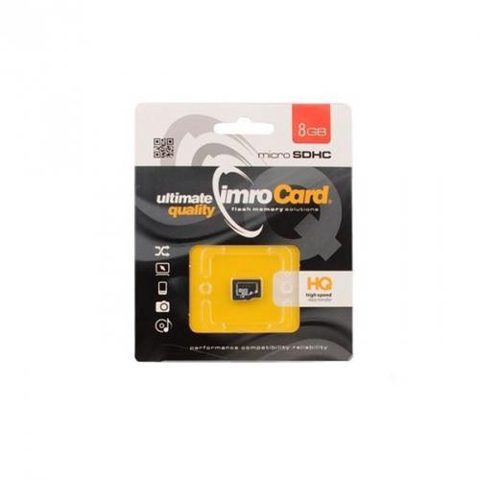 Card Memorie microSDHC Imro, 8Gb, Clasa 10