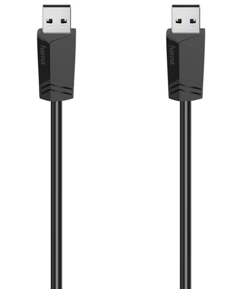 Cablu Hama 200601, USB A - USB A, 1.5m (Negru)