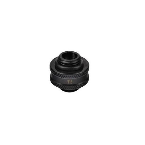 Conector extensie Thermaltake Pacific G1/4 tata - tata 10mm, Negru
