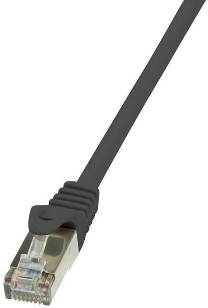 Cablu F/UTP LogiLink CP2063S, Patchcord, CAT.6, 3m (Negru)