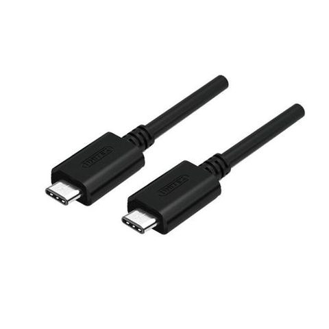 Cablu de date Unitek, USB tip C / USB tip C Y/C477BK, Negru