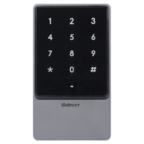 Controler stand-alone Sebury SEB-sTouch2, cu tastatura touch si cititor card EM 125kHz + Mifare 13.56MHz, carcasa antivandal