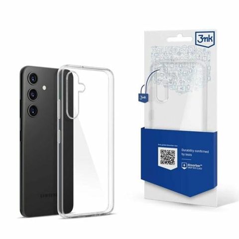 Husa de protectie 3mk Clear Case pentru Samsung Galaxy S24, Transparent