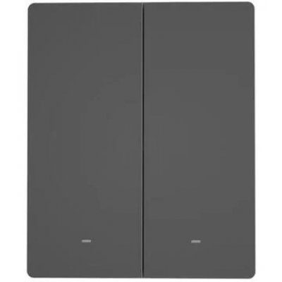 Intrerupator smart dublu WiFi Sonoff M5-2C-86, 2.4 GHz, bluetooth, mecanic 6920075777109