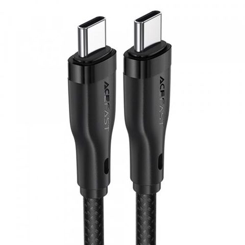 Cablu De Date si Incarcare USB-C - USB-C Acefast C8-03, 60W, 1.2m (Negru)