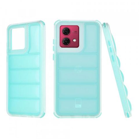 Husa pentru Motorola Moto G84, Techsuit, Wave Shield, Turcoaz