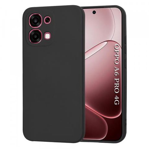 Husa pentru Oppo A6 Pro 5G / A6 Pro 4G, Techsuit, SoftFlex, Neagra