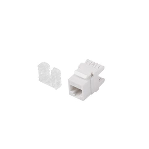 Cuplaj modular Lanberg, Keystone RJ45, LSA, 180°, UTP, cat6, Alb