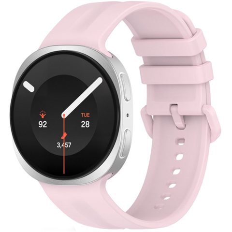Curea Tech-Protect Silicone Evo pentru Samsung Galaxy Watch9 / Watch8 / Watch8 Classic Series, Roz