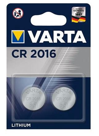 Set 2 Baterii VARTA CR2016 BLISTER