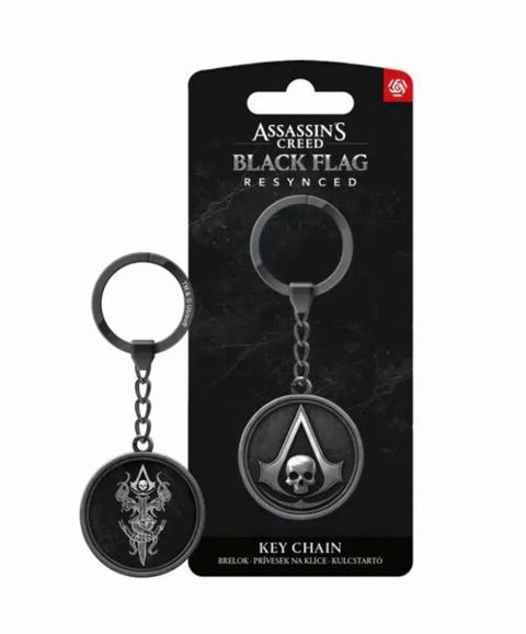 Breloc Good Loot Assassin's Creed Black Flag Resynced - Jackdaw (Negru)