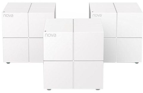 Sistem Router Wireless mesh Tenda Nova MW6, Gigabit, Dual Band, Kit cu 3 noduri wireless, 1200 Mbps (Alb)