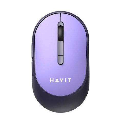 Mouse Wireless Havit MS78GT, 3200 DPI (Violet)