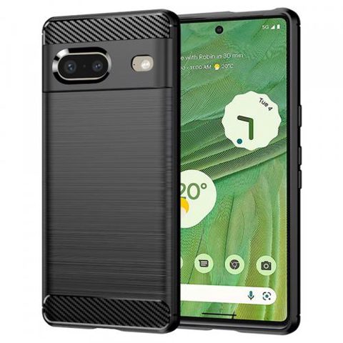 Husa pentru Google Pixel 7, Techsuit, Carbon, Neagra