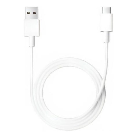 Cablu de date Xiaomi BHR087GGL, 3A, USB-A la USB Type-C, 1m (Alb)