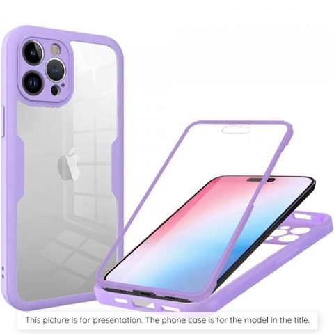 Husa Techsuit ColorVerse 360 pentru Xiaomi 15T, Mov