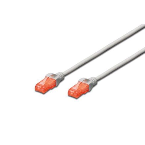 Cablu de corectie, Digitus, CAT6, U-UTP, 5 m, Alb DK-1617-050/BL