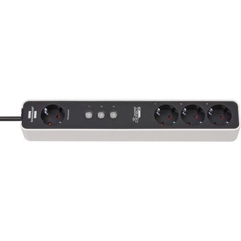 Prelungitor Smart Brennenstuhl Connect Ecolor WIFI, 1.5m, 4prize, 3 canale, Alexa, Google 1153240626