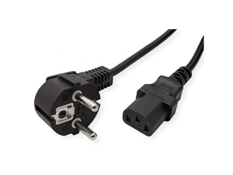 Cablu alimentare PC Schuko la IEC C13 5m Negru, Value 19.99.1026