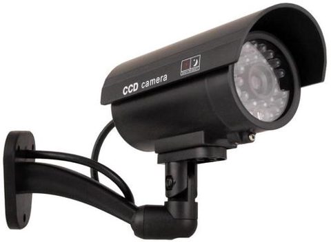 Camera supraveghere falsa Maclean IR9000B , IR LED (Negru)
