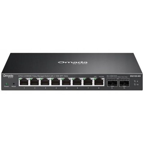 Switch TP-LINK Omada 8-Port 2.5GBASE-T cu 2 sloturi 10GE SFP+