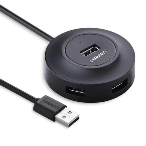 Hub 4xUSB, Ugreen 20277, 480Mbps, Negru
