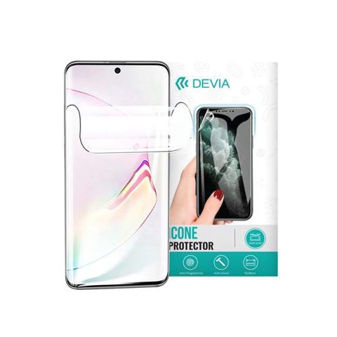 Folie Silicon Devia compatibila cu Samsung Galaxy Z Fold 3 (Transparent)