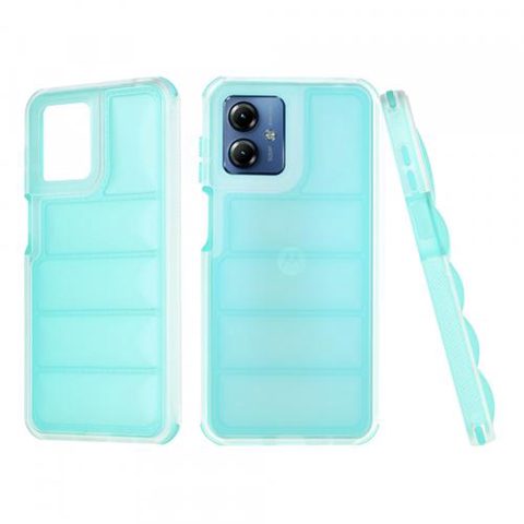 Husa pentru Motorola Moto G14, Techsuit, Wave Shield, Turcoaz