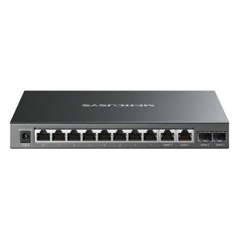 Switch Mercusys MS108GS, 8 porturi, PoE