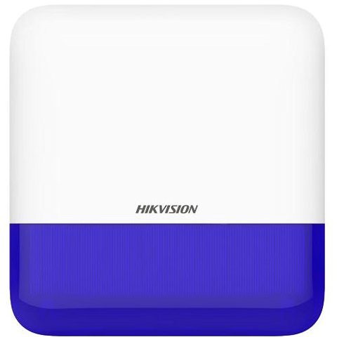 Sirena de exterior wireless AXPRO Hikvision DS-PS1-E-WE-B Blue Indicator