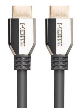 Cablu Lanberg CA-HDMI-30CU-0005-BK, HDMI -HDMI, 8K, 0.5 m (Negru)